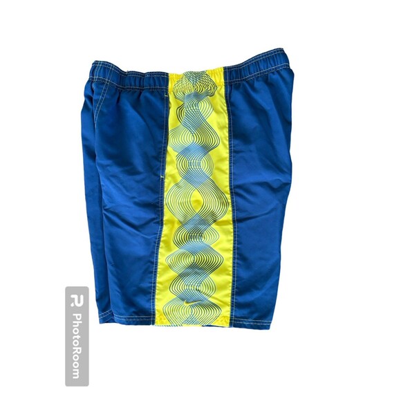 Nike Board Shorts Swim Trunks Navy Athletic With‎ Pockets Netted Mens Large 9" - Picture 3 of 8